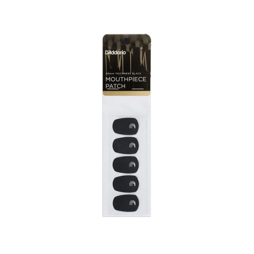 D'ADDARIO naklejki na ustnik 0.8mm, czarne 5 szt.-114851
