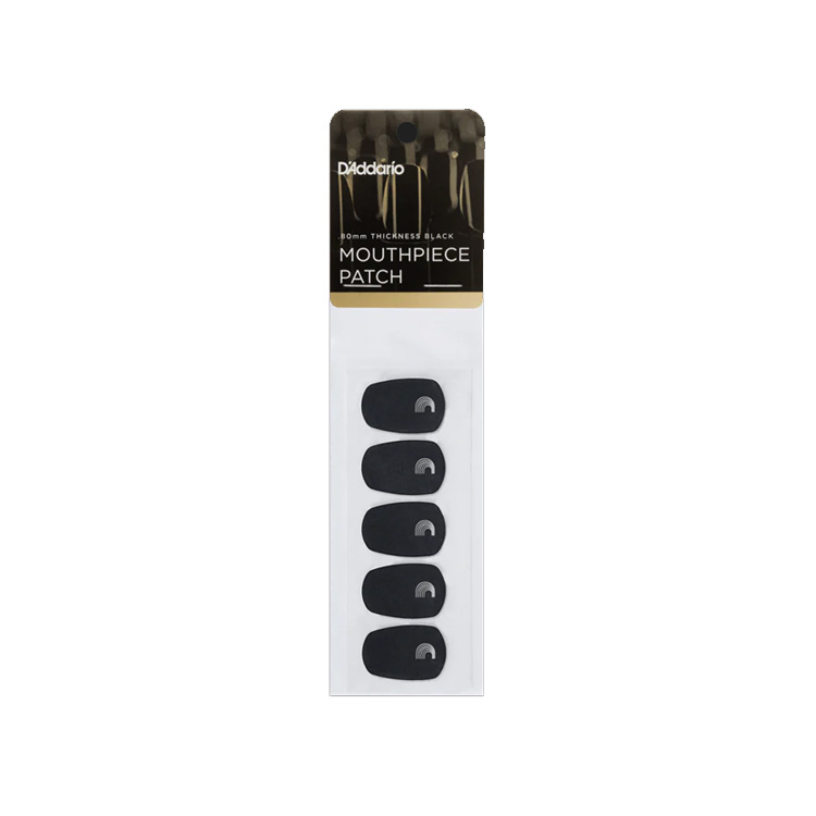 D'ADDARIO naklejki na ustnik 0.8mm, czarne 5 szt.-114851