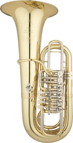 ANDREAS EASTMAN tuba F EBF866GRB, PROFESSIONAL, 4/4, 6 wentyli obrotowych (4+2), nielakierowana, z futerałem-114901