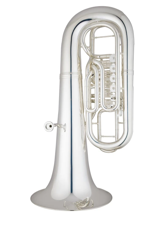ANDREAS EASTMAN tuba F EBF866S, PROFESSIONAL, 4/4, 4 wentyle obrotowe, posrebrzana, z futerałem-109241