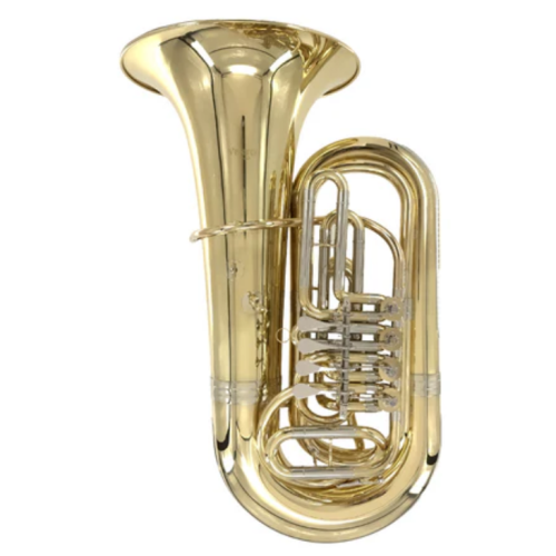VENTO Tuba B 4/4, 4 wentyle obrotowe VBB-210L, lakierowana, z futerałem-114923