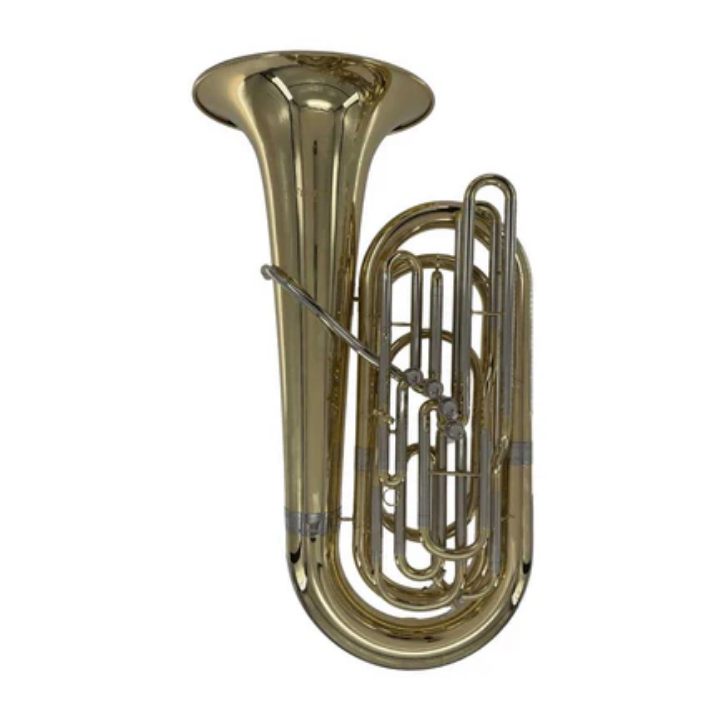 VENTO Tuba B 3/4, 4 wentyle tłokowe VBB-520L, lakierowana z futerałem-114924