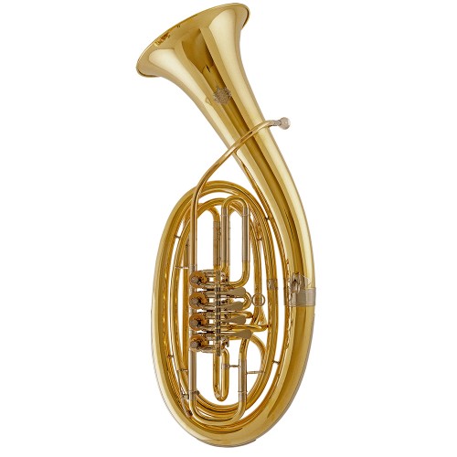 GEBR. ALEXANDER tuba wagnerowska F model 111ML, żółty mosiądz, lakierowana-110428