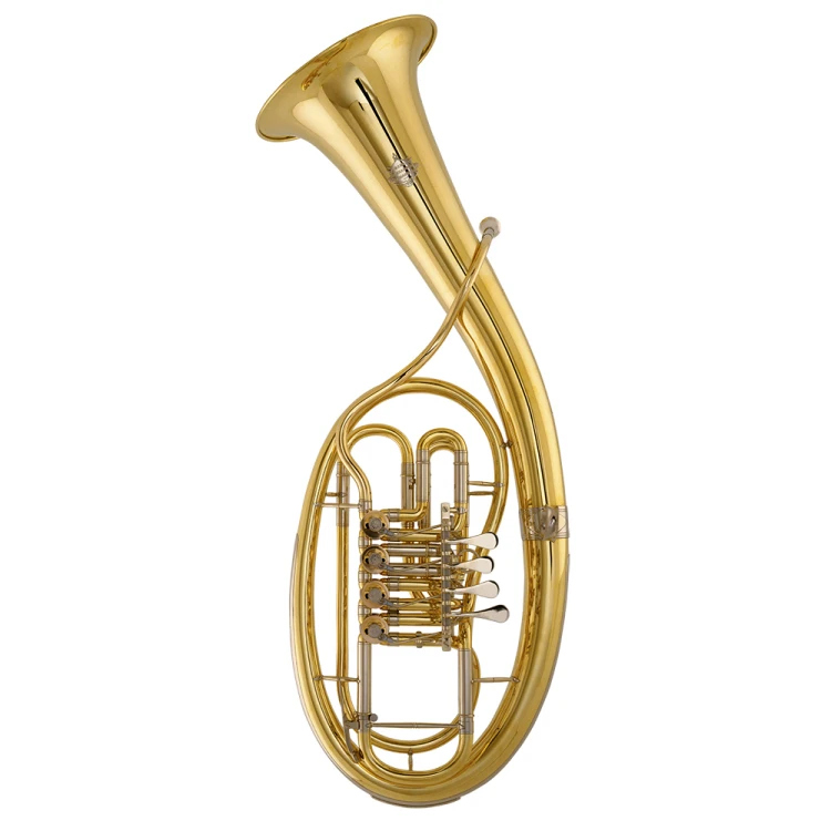 GEBR. ALEXANDER tuba wagnerowska B model 108M, yellow brass, nielakierowana-118620