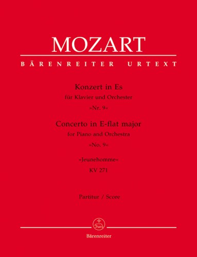 Mozart, Wolfgang Amadeus, Konzert Es-Dur Nr.9 KV271 "Jeunehomme" for Piano and Orchestra – Wind Parts-116546