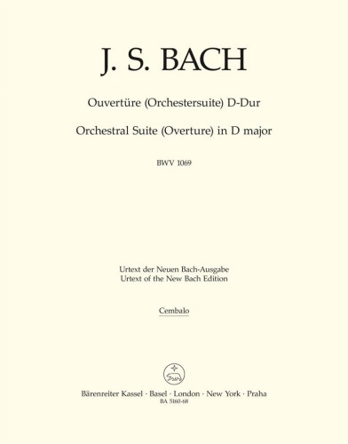 Bach, Johann Sebastian: Orchestral Suite (Overture) D major BWV 1069 – Harpsichord/ Basso continuo-118671