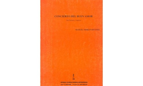 Moreno-Buendía, Manuel: Concierto del buen amor : para guitarra y orquesta Partitur-110043