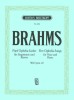 Brahms Johannes: 5 Ophelia-Lieder WoO post.22 na głos i fortepian (dt/en)-102460