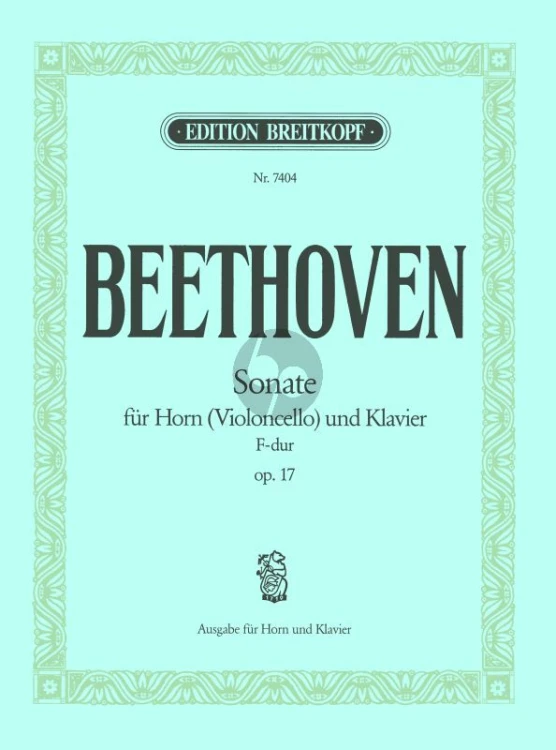 BEETHOVEN L. van: Sonate F, Horn (Violon.) und Klavier op.17-110039