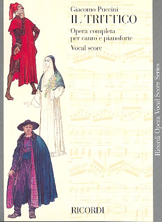Puccini, Giacomo: IL TRITTICO: głosy i Wyciąg fortepianowy (EN/IT)-102481