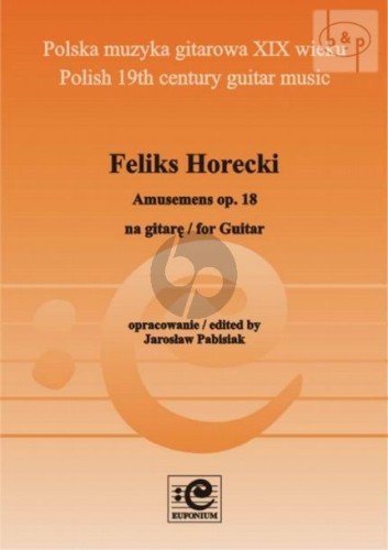 Horecki Feliks: Amusements op. 18, na gitarę-110034