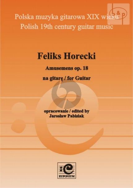 Horecki Feliks: Amusements op. 18, na gitarę-110034