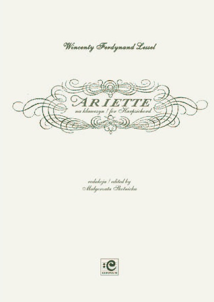 Lessel Wincenty: Ariette na klawesyn-100018