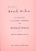 Strauss, Richard: Enoch Arden op.38 : Melodram für Sprecher und Klavier Klavierauszug (Klavierstimme)-100035