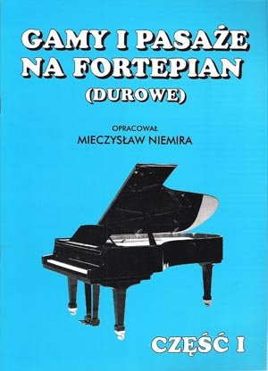Niemira Mieczysław: Gamy i pasaże na fortepian cz. 1 - tonacje durowe-108551