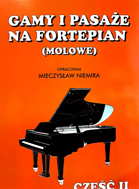 Niemira Mieczysław: Gamy i pasaże na fortepian cz. 2 - tonacje molowe-108553
