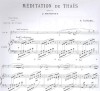 MASSENET J.: Meditation du Thais na flet i fortepian-107965