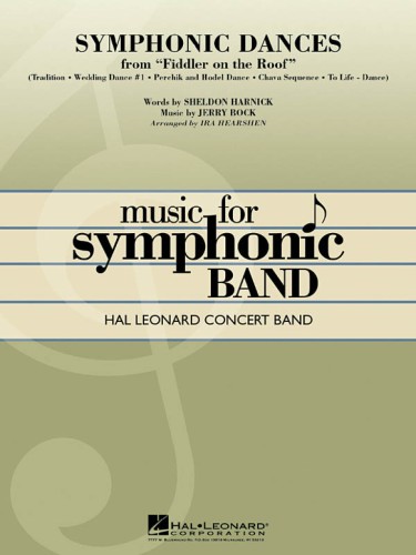 SYMPHONIC DANCES FROM FIDDLER ON THE ROOF [Bock / Harnick / Hearshen] - SET for Concert Band-110397