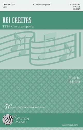 Gjeilo Ola, Ubi Caritas for TTBB (z linią akompaniamentu)-108955