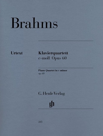Brahms, Johannes: Kwartet fortepianowy C-MOLL OP. 60 partytura + głosy-102324
