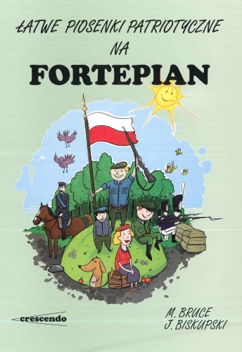 Biskupski Jacek, Bruce Małgorzata: Łatwe piosenki patriotyczne na fortepian-102019