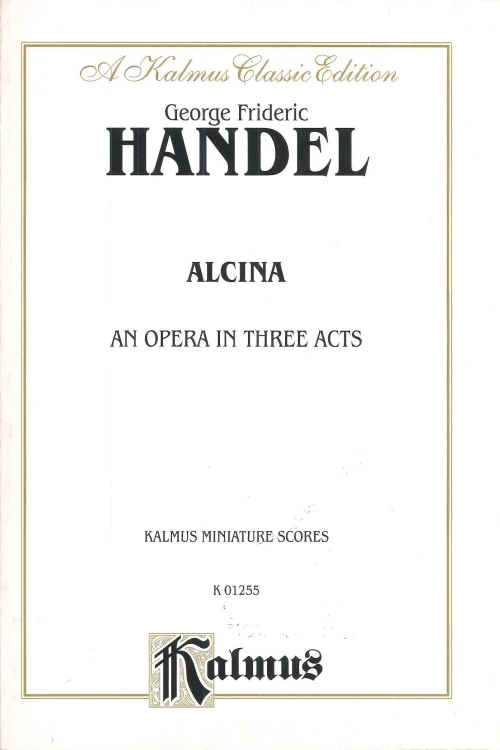 Handel George Frideric: Alcina (1735) - mała partytura-108101