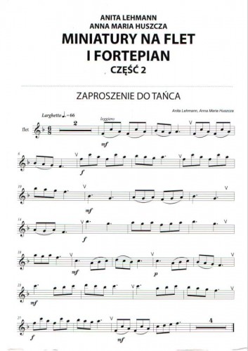 Lehmann, Huszcza, Miniatury na flet i fortepian cz. 2-117211