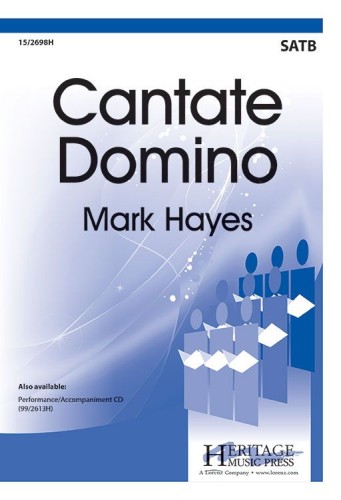 Mark Hayes, Cantate Domino, SCORE - SATB and Piano-118655