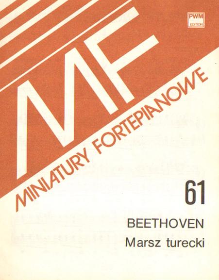 Beethoven, Ludwig van: Marsz turecki na fortepian-100020
