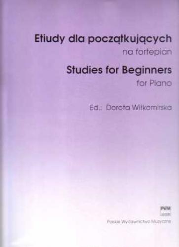 Wiłkomirska D.: Etiudy dla początkujących na fortepian-100009