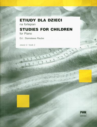 Raube Stanisława: Etiudy dla dzieci na fortepian, z. 2-100005