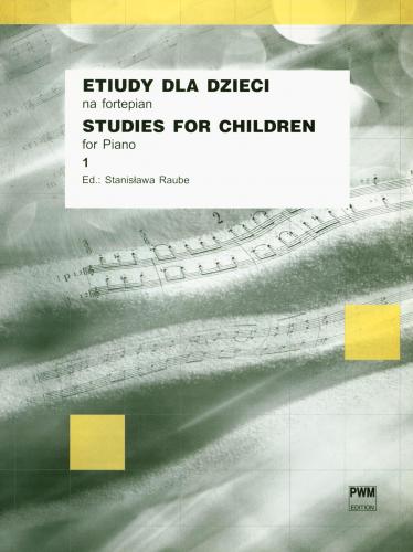 Raube Stanisława: Etiudy dla dzieci na fortepian, z. 1-100006