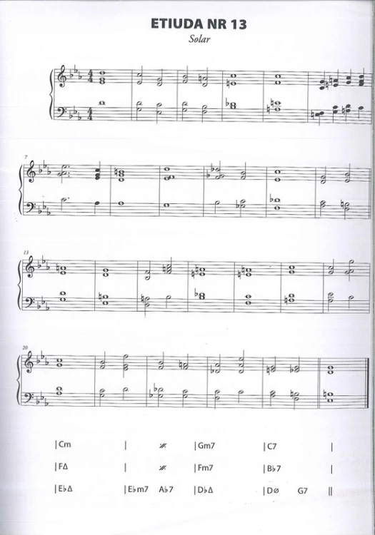 Szymanowski Karol : Etiudy akordowe na wibrafon-100491