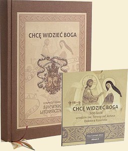 Chcę widzieć Boga - śpiewnik liturgiczny + płyta CD -102376