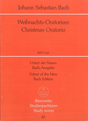 Bach Jan Sebastian: Weihnachts-Oratorium, BWV248, mała partytura-108098