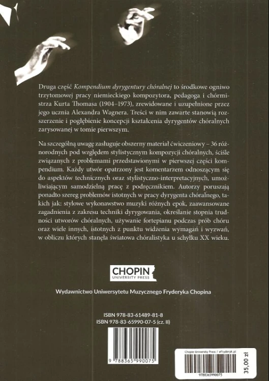 Thomas K. Wagner A., Kompendium dyrygentury chóralnej. T. 2-102348