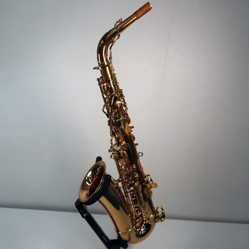 YANAGISAWA saksofon altowy model A992, używany, nr seryjny 00240667, lakierowany, z futerałem i ustnikiem, rok produkcji 2002, stan bardzo dobry-118696