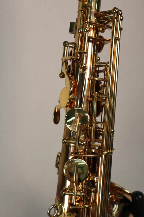 YANAGISAWA saksofon altowy model A992, używany, nr seryjny 00240667, lakierowany, z futerałem i ustnikiem, rok produkcji 2002, stan bardzo dobry-118701
