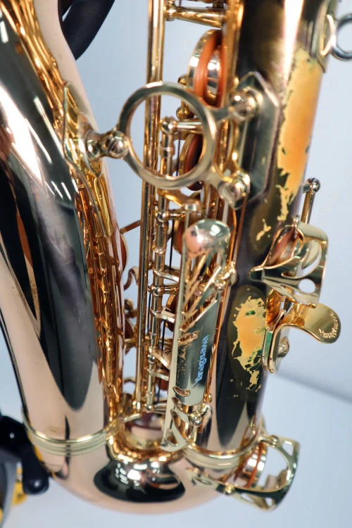 YANAGISAWA saksofon altowy model A992, używany, nr seryjny 00240667, lakierowany, z futerałem i ustnikiem, rok produkcji 2002, stan bardzo dobry-118698