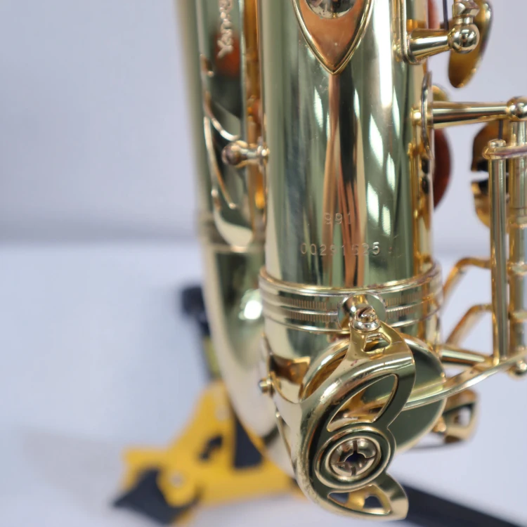 YANAGISAWA saksofon altowy model A991, używany, nr seryjny 00291525, lakierowany, z futerałem i ustnikiem, rok produkcji 2008, stan bardzo dobry-118689