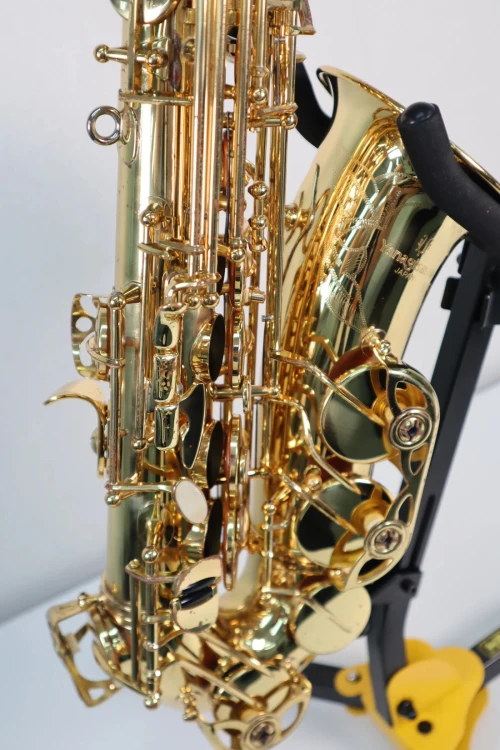YANAGISAWA saksofon altowy model A991, używany, nr seryjny 00291525, lakierowany, z futerałem i ustnikiem, rok produkcji 2008, stan bardzo dobry-118695