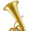 GEBR. ALEXANDER tuba wagnerowska podwójna F/B model 110ML, żółty mosiądz, lakierowana-118713