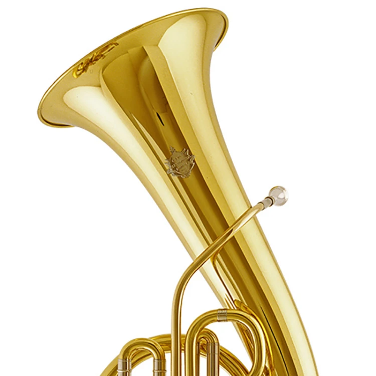 GEBR. ALEXANDER tuba wagnerowska podwójna F/B model 110ML, żółty mosiądz, lakierowana-118713